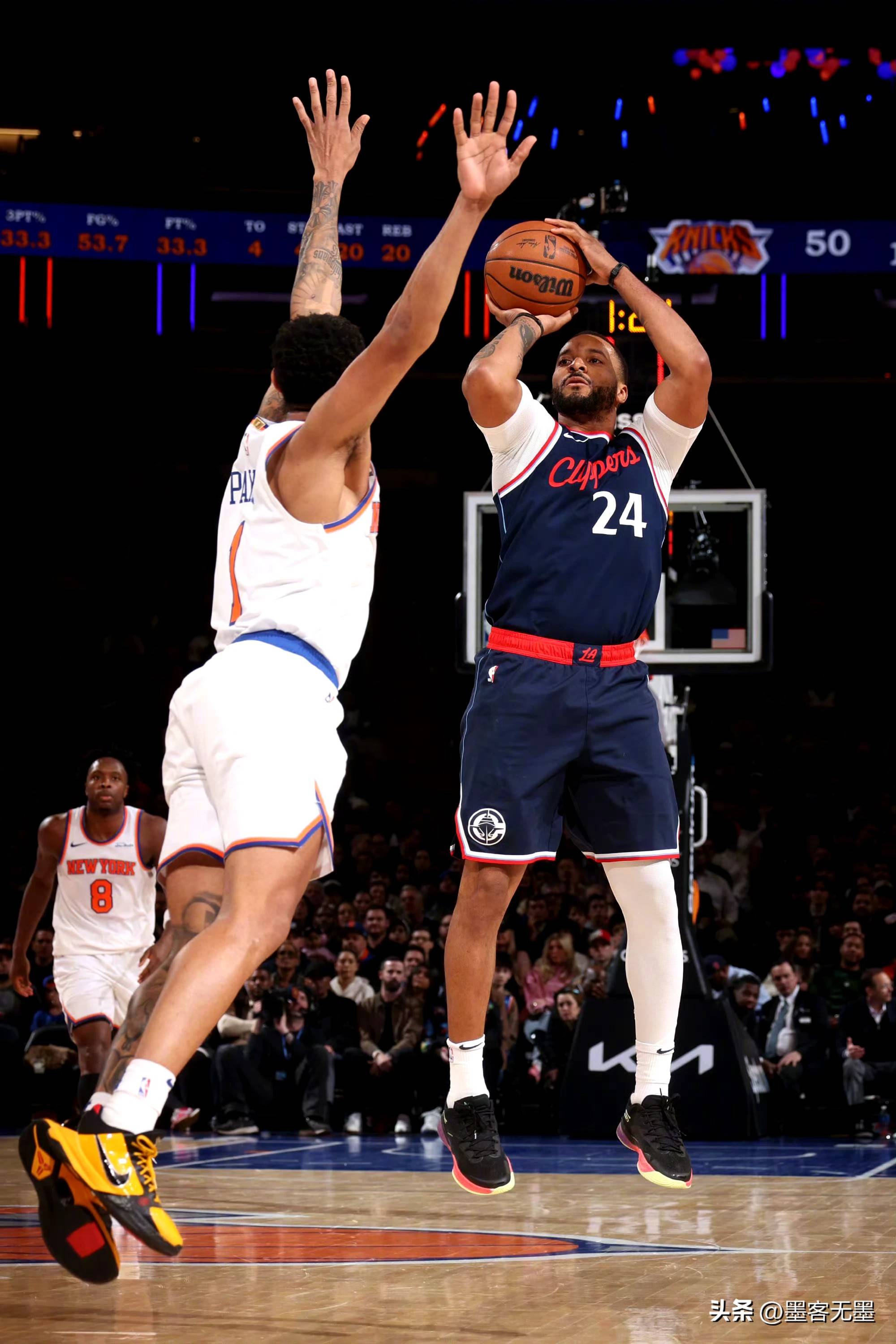 开云体育中国-快船逆转尼克斯，实现七连胜